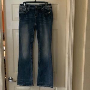 Miss Me Med. Blue Jean